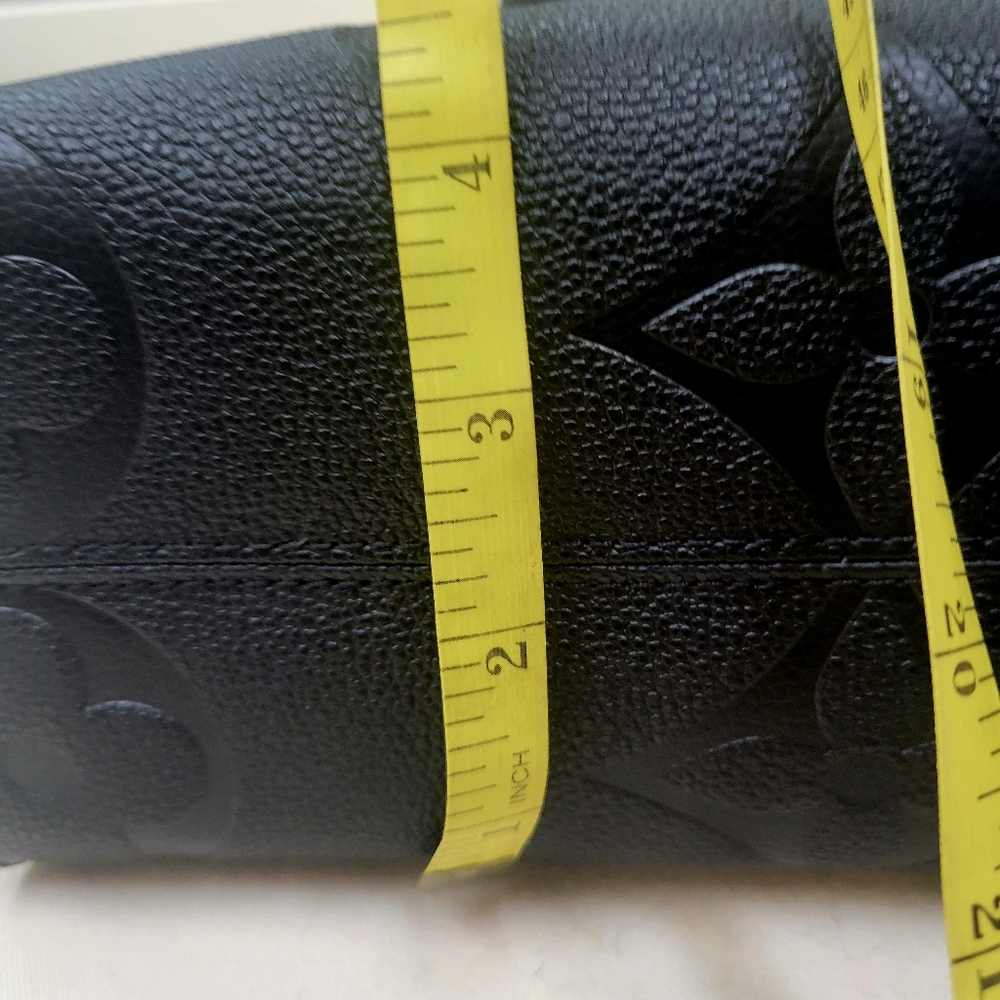 The NEW Boutique On The Go Black Satchel with Gold Hardware - Picture 9 of 11